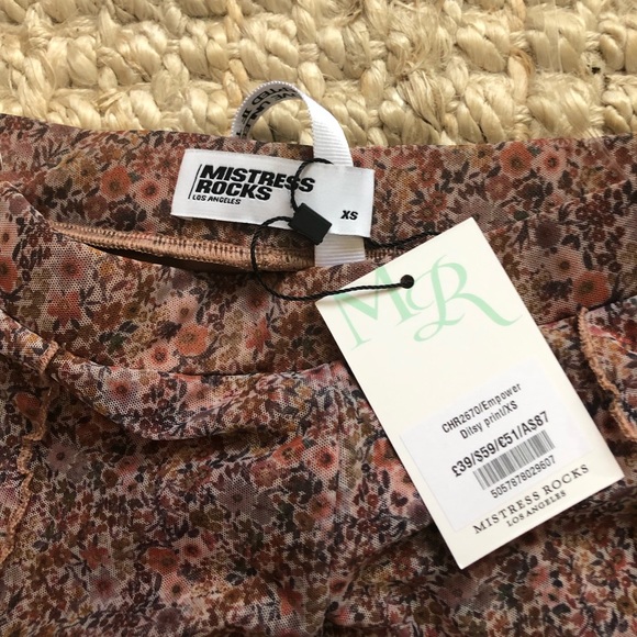 Mistress Rocks Empower floral pants - Picture 7 of 7